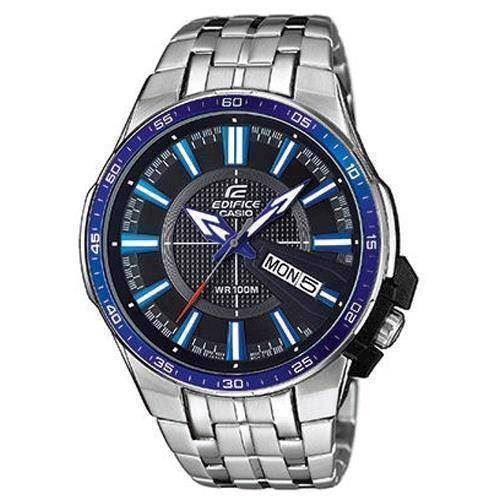 Image of Edifice mat rustfri stål quartz multifunktion (5474) Herre ur fra Casio, EFR-106D-1A2VUEF